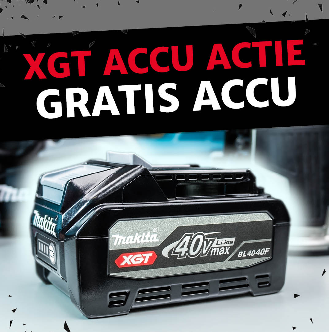 XGT accu actie