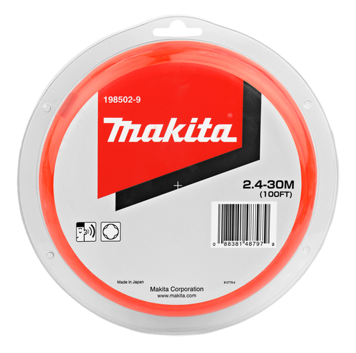 Makita 198502-9 Maaidraad 2,4mm x 30m &apos;Fluister&apos; | Mtools