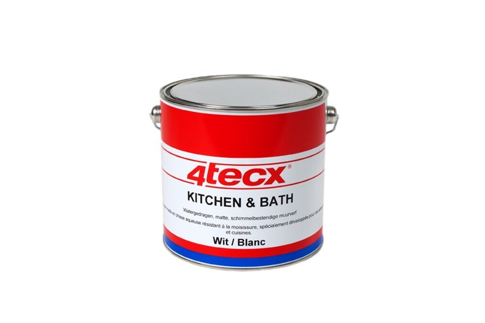 4tecx Primer kitchen & bath wit 2,5ltr | Mtools