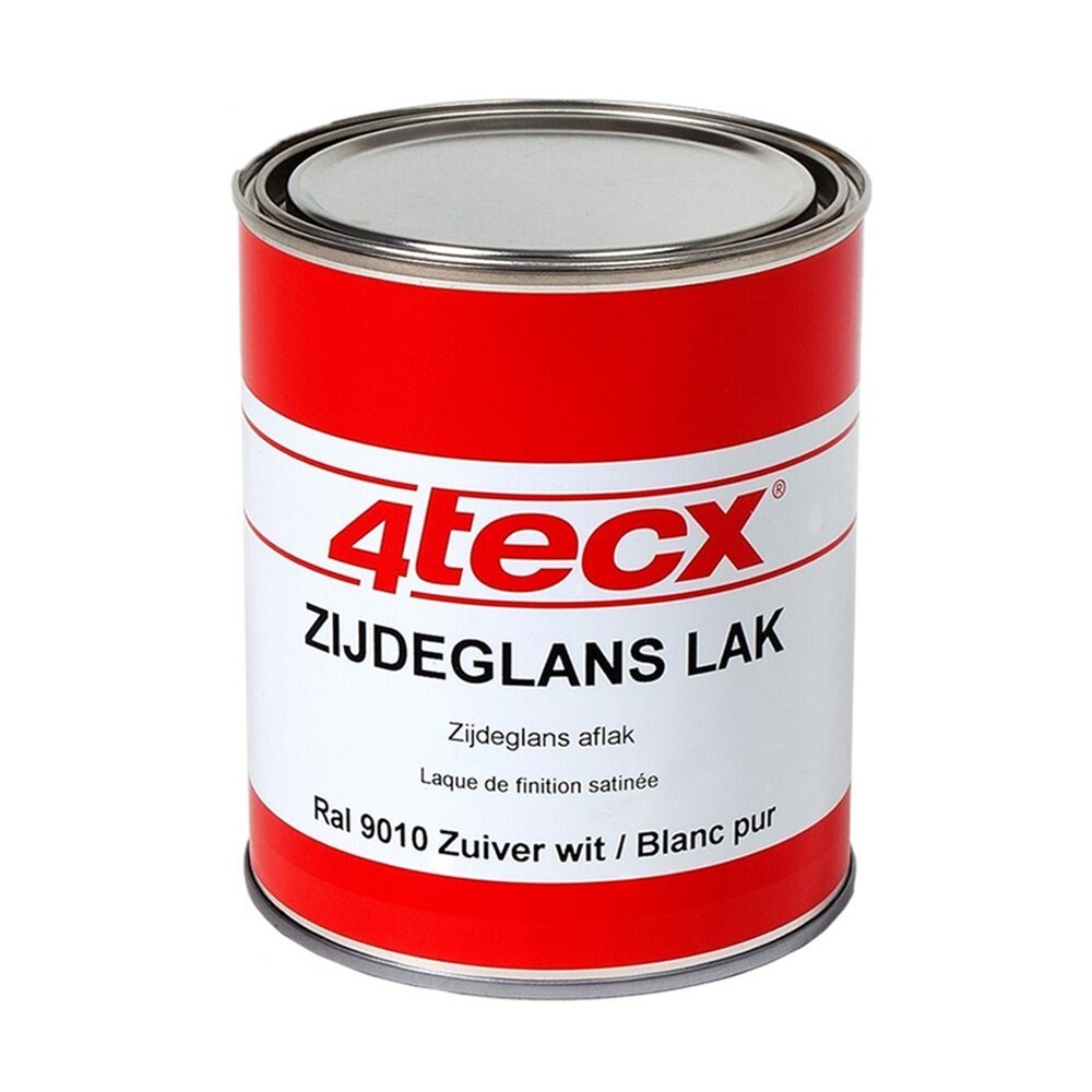 4tecx Zijdeglans lak RAL 9001 crème wit 0,75ltr | Mtools