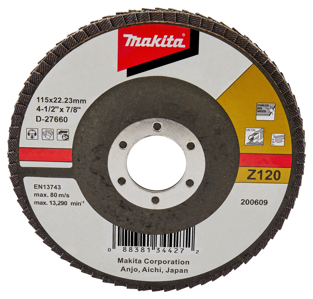 Makita D-27660 Lamellenschijf 115mm Z120 | Mtools