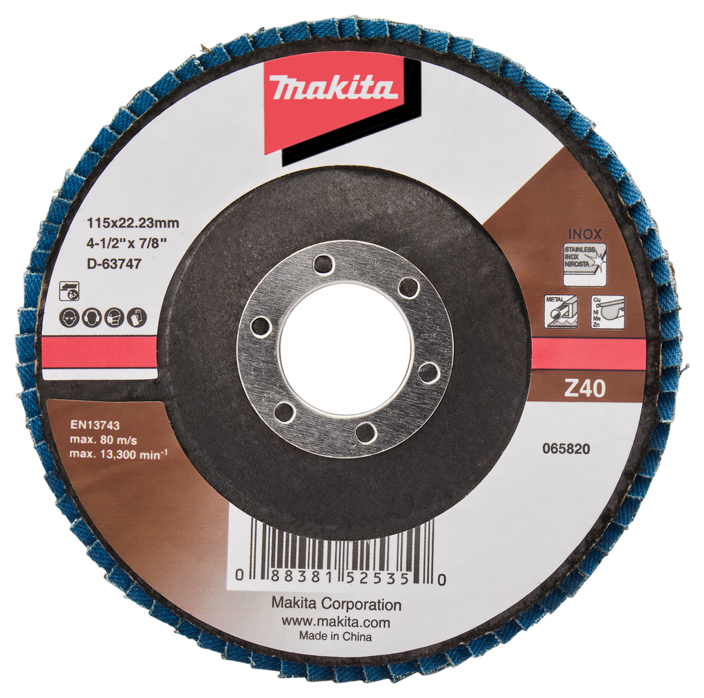 Makita D-63747-10 Lamellenschijf 115mm Z40 | Mtools