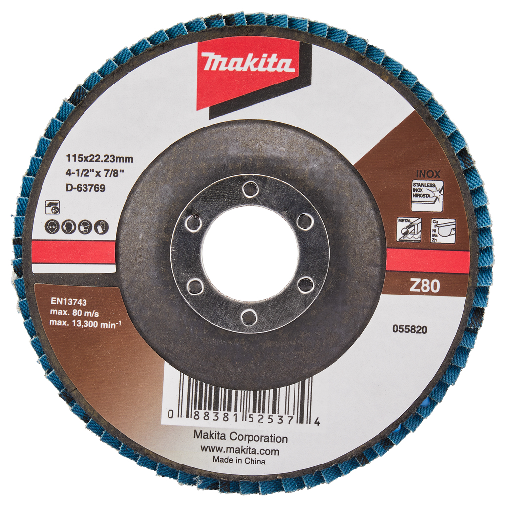 Makita D-63769 Lamellenschijf 115mm Z80 | Mtools