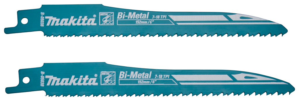 Makita B-05038-2 Reciprozaagblad 132 metaal S123X | Mtools