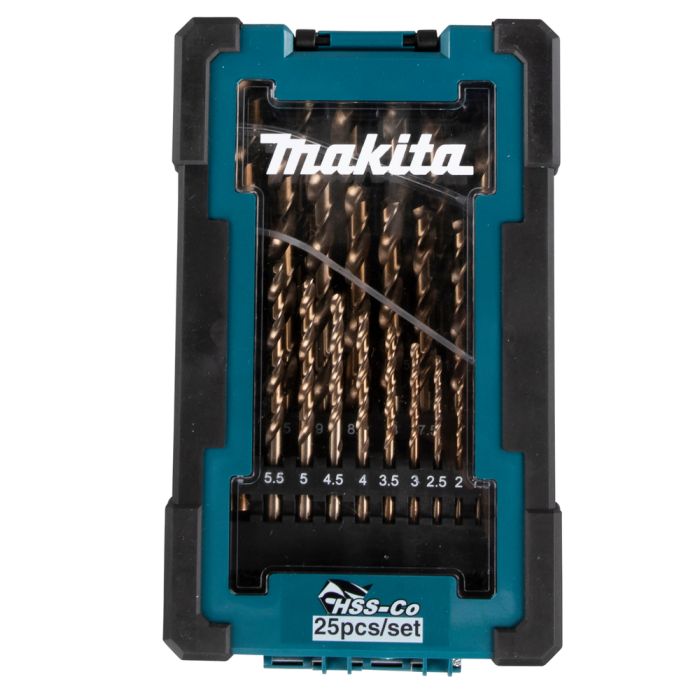 Makita D-67577 HSS-Co Metaalborenset 1-13mm 25-delig | Mtools