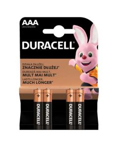 009382 Duracell AAA 4 dlg