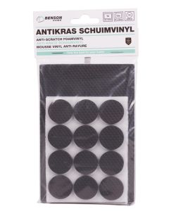 010183 Antikras set schuimvinyl eva 25 dlg zwart