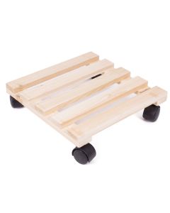 010648 Planten trolley hout 30 x 30 cm