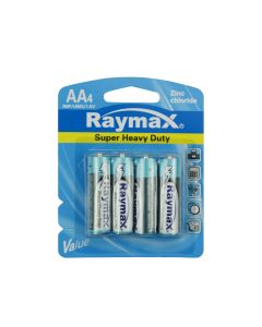 012000 Raymax batterij AA r6p 4 dlg zink