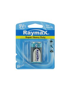 012004 Raymax batterij 9V 6F22p zink