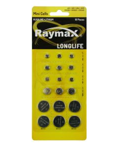 012019 Raymax batterij knoopcel 18 dlg