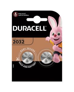 012205 Duracell lithium DL 2032 2 dlg