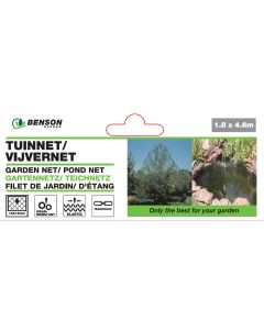 013192 Tuinnet/ vijvernet 1.8 x 4.6 mtr wit