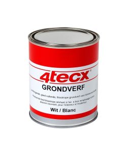 4tecx Grondverf wit 0,75ltr