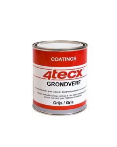 4tecx Grondverf grijs 0,75ltr