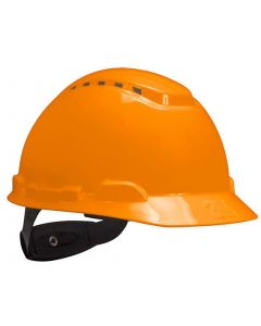 3M helm oranje + draaiknop hdpe h700nor