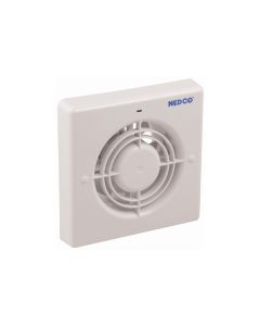 Nedco BV Badkamer/Toiletventilator CR 120 VT ABS, kunststof wit