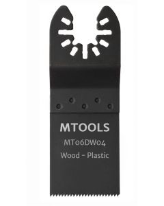 Mtools Multitool invalzaagblad HCS Standaard 18tpi 34x40mm. DW MT06DW04