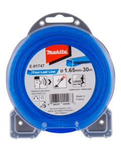 Makita E-01747 Maaidraad 1,65x30 meter blauw