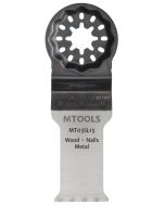 Mtools Multitool invalzaagblad Bi-metaal 19tpi 28x55mm. Starlock MT03SL15