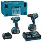 Makita DK0198G201 40 V Max Combset boren en (slag)schroeven