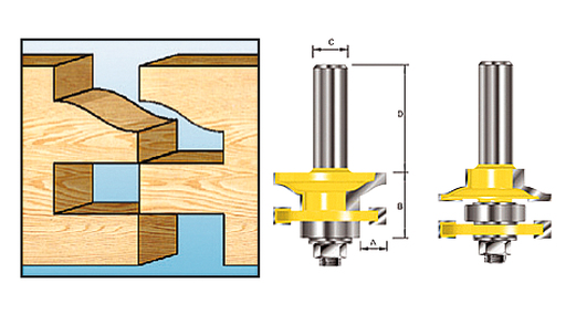 Makita D-11916 Contraprofielfr+lag 41 S12 | Mtools