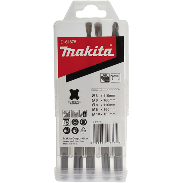 Makita D-61678 Betonborenset 5-delig | Mtools