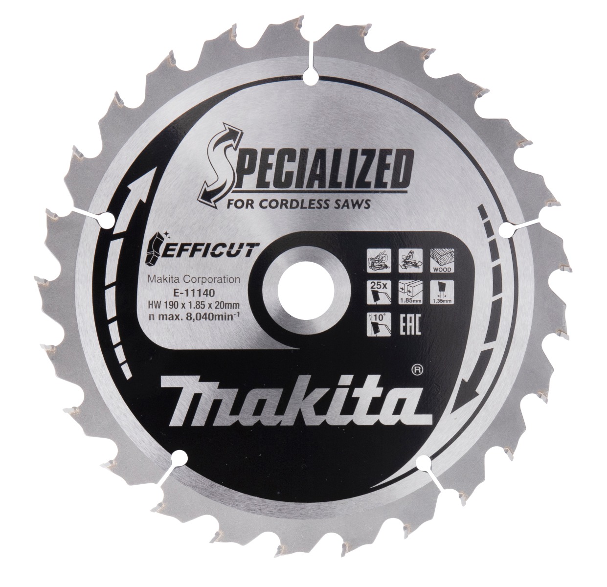 Makita E-11140 Afkortzaagblad Hout | Mtools