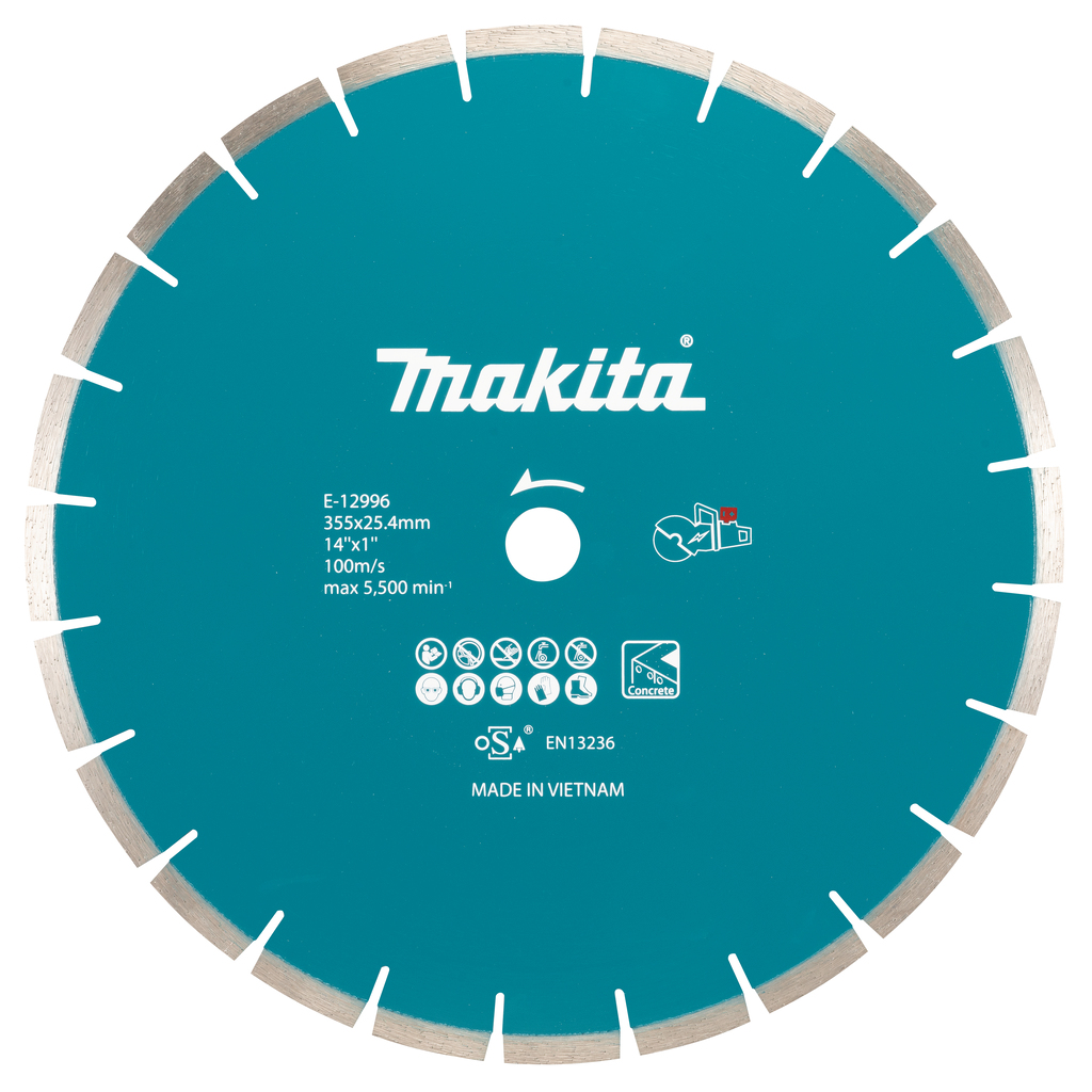 Makita E-12996 Diamantschijf 355x2,8x25,4mm | Mtools