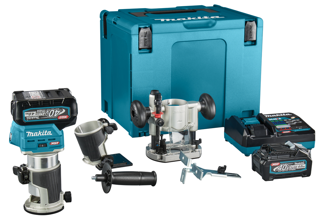 Makita RT001GM205 40 V Max Boven- en kantenfrees | Mtools