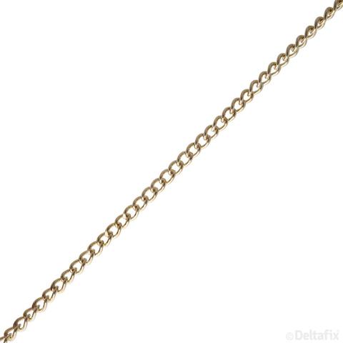 SCHAKELKETTING GEDRAAID VERMESS. 4X1.5MM per meter | Mtools