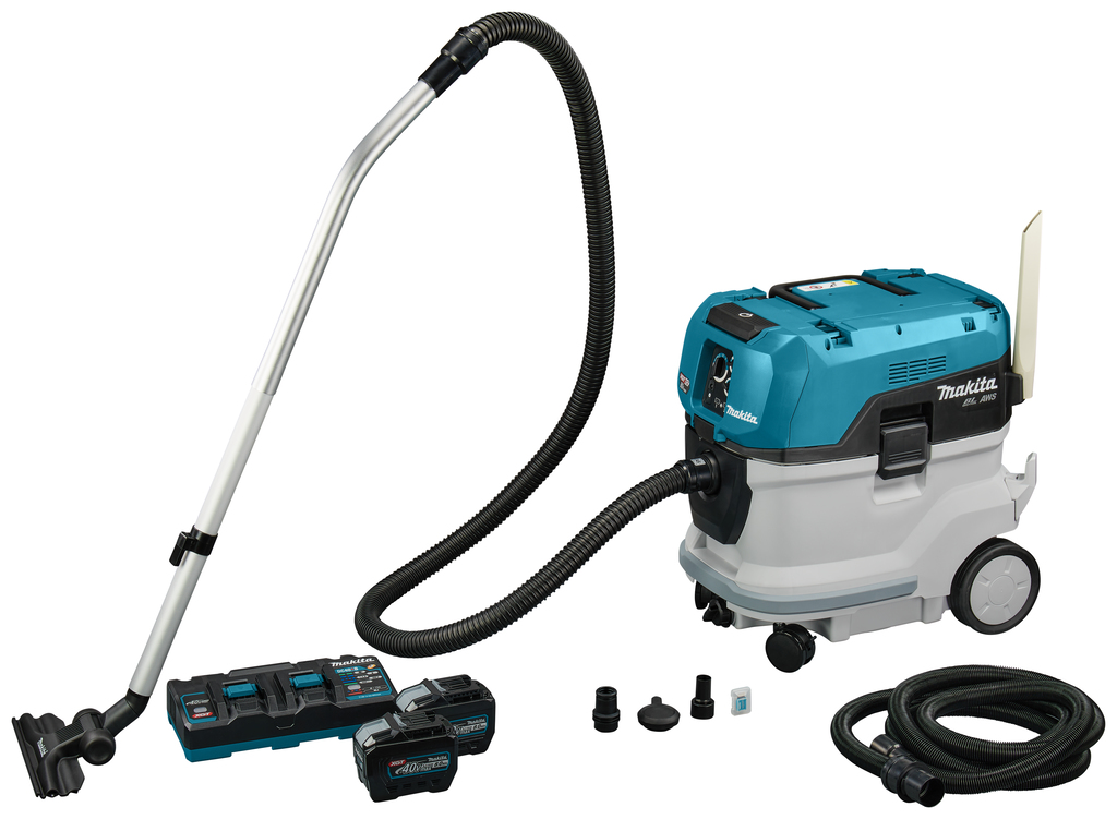 Makita VC006GML22 2x40 V Max Stofzuiger nat en droog M-klasse | Mtools